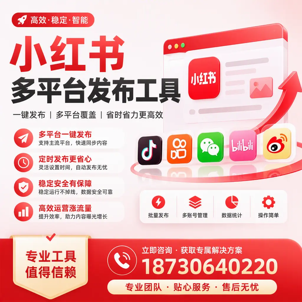 在 梅州 小红书多平台发布工具的市场前景分析