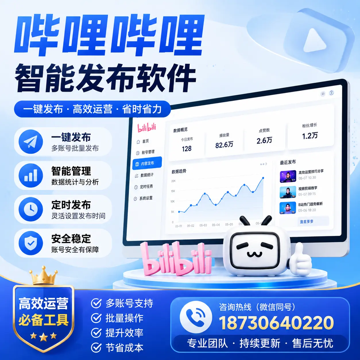 解密哔哩哔哩智能发布软件：功能与优势分析在 梅州